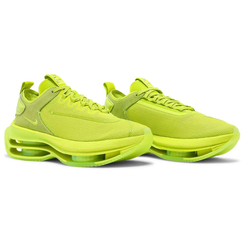 Womens Size 7- Nike Zoom Double Stacked Green Running Shoes Sneakers CV8474-300 - Picture 3 of 5
